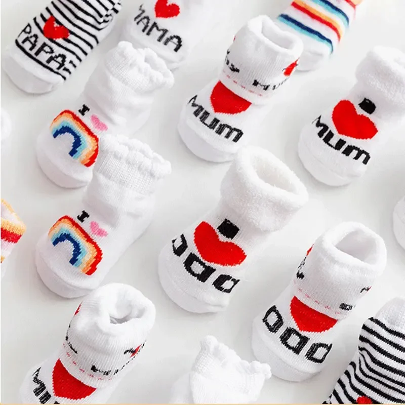 Baby Products Useful - Chaussettes chaudes et douces en coton