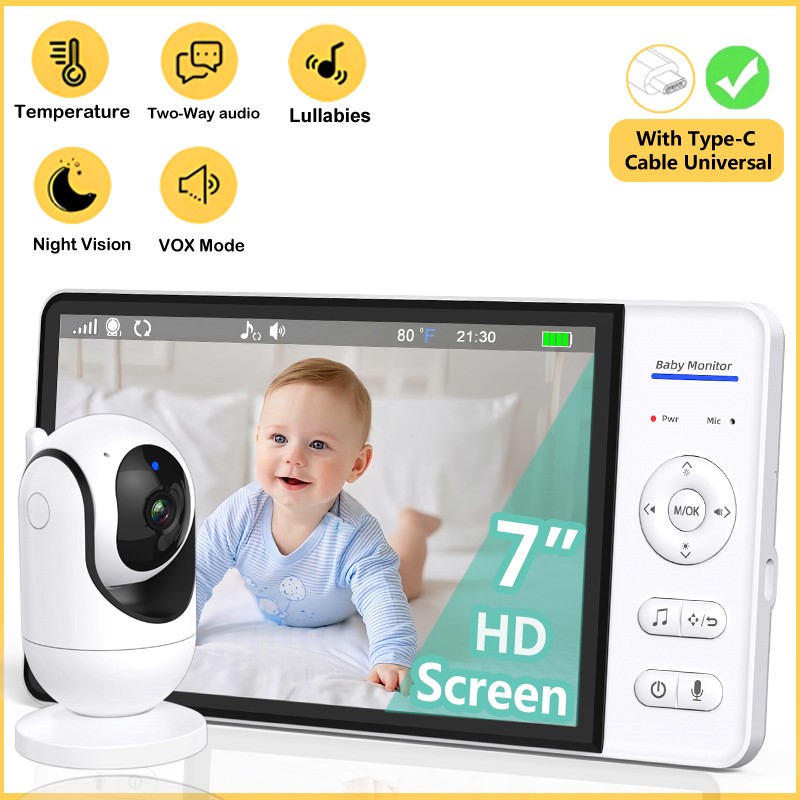 Baby Products Video - Pas de WiFi 7 pouces bébé