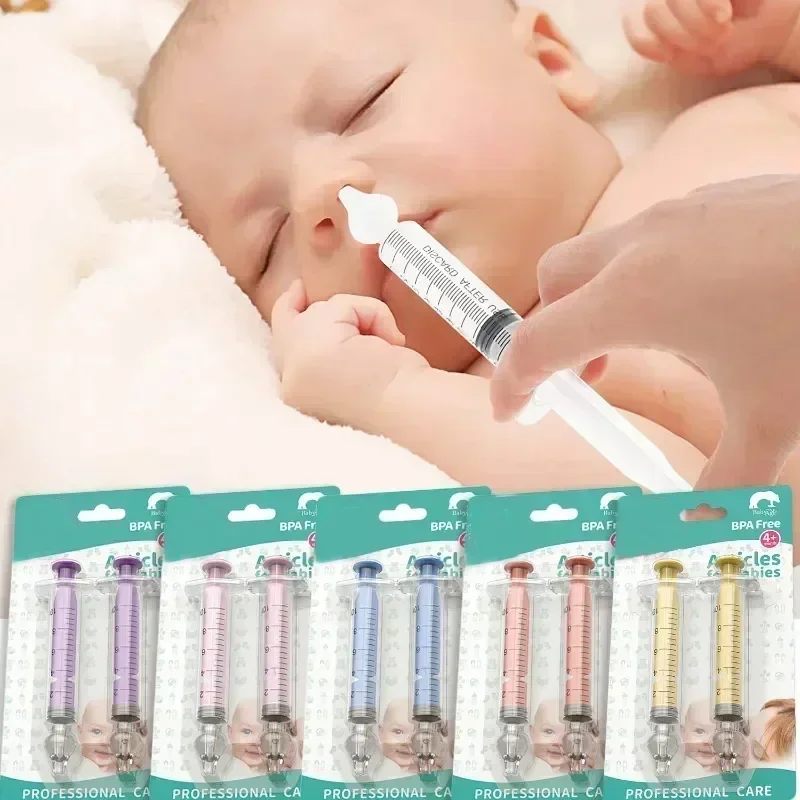 Baby Nose Cleaner - Seringue d'aspiration nasale pour bébé, Tube