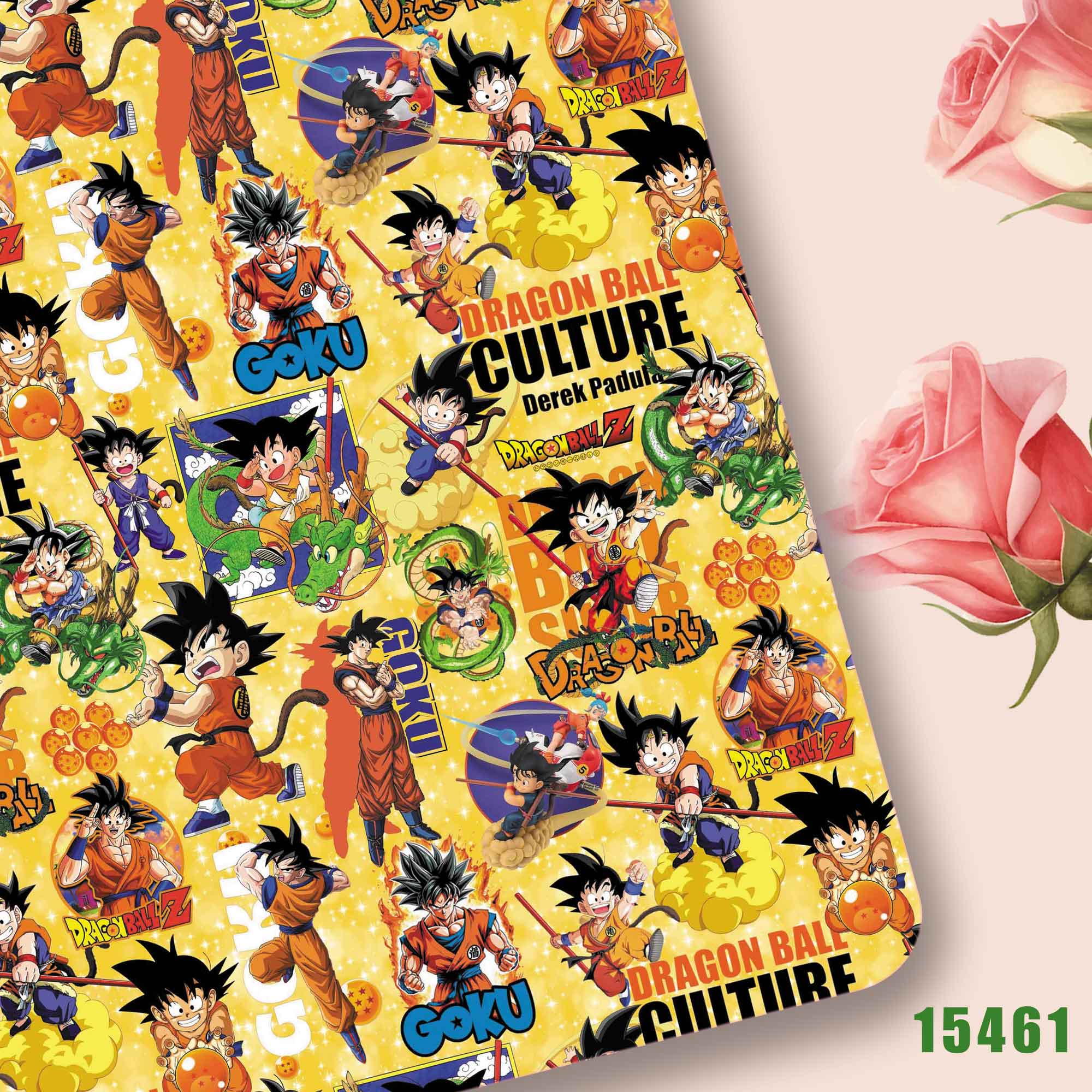 Baby Products Expo - Tissu imprimé Dragon Ball 140*50cm en