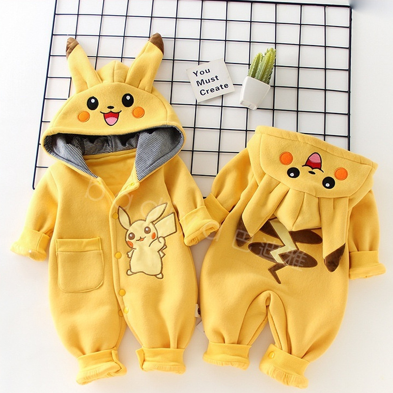 Baby Products Useful - Pyjama Bébé Cartoon Pokémon Nouveau-né Mignon