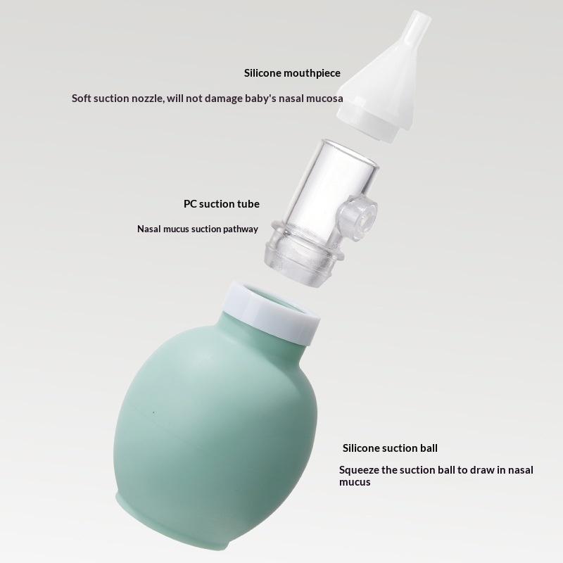 Baby Nose Cleaner - Aspirateur nasal doux pour bébé, anti-reflux,