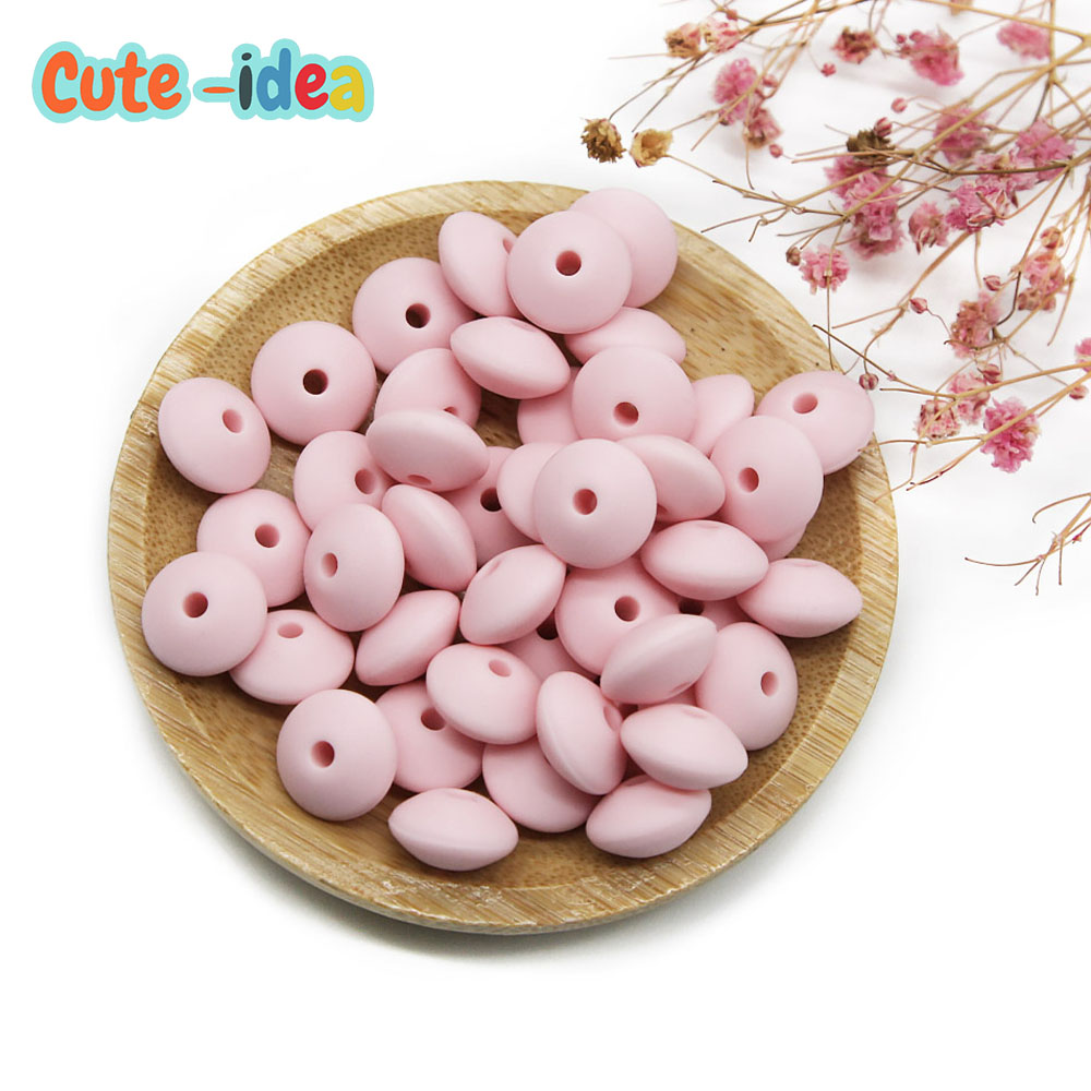 Baby Products Expo - Mignon-idée bébé Silicone lentilles perles 100
