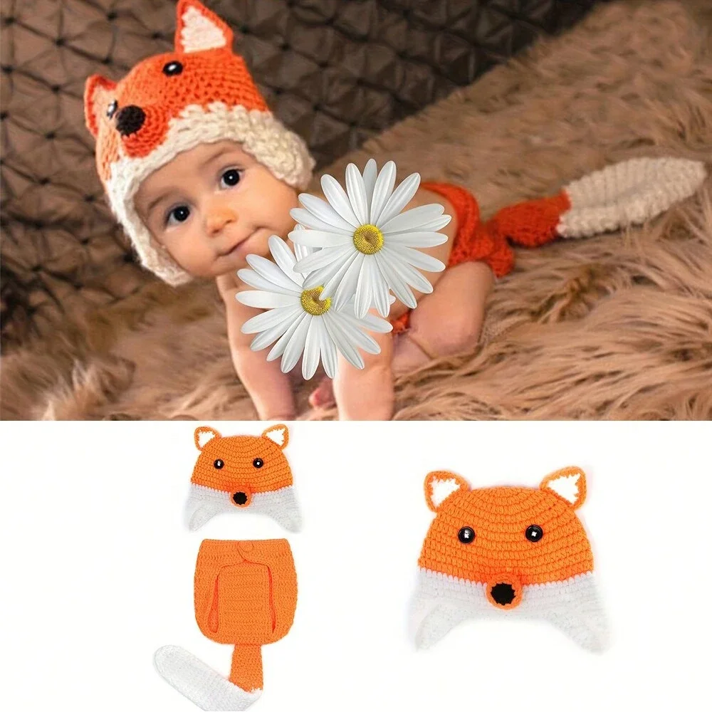 Baby Products Useful - Costume de renard en crochet fait