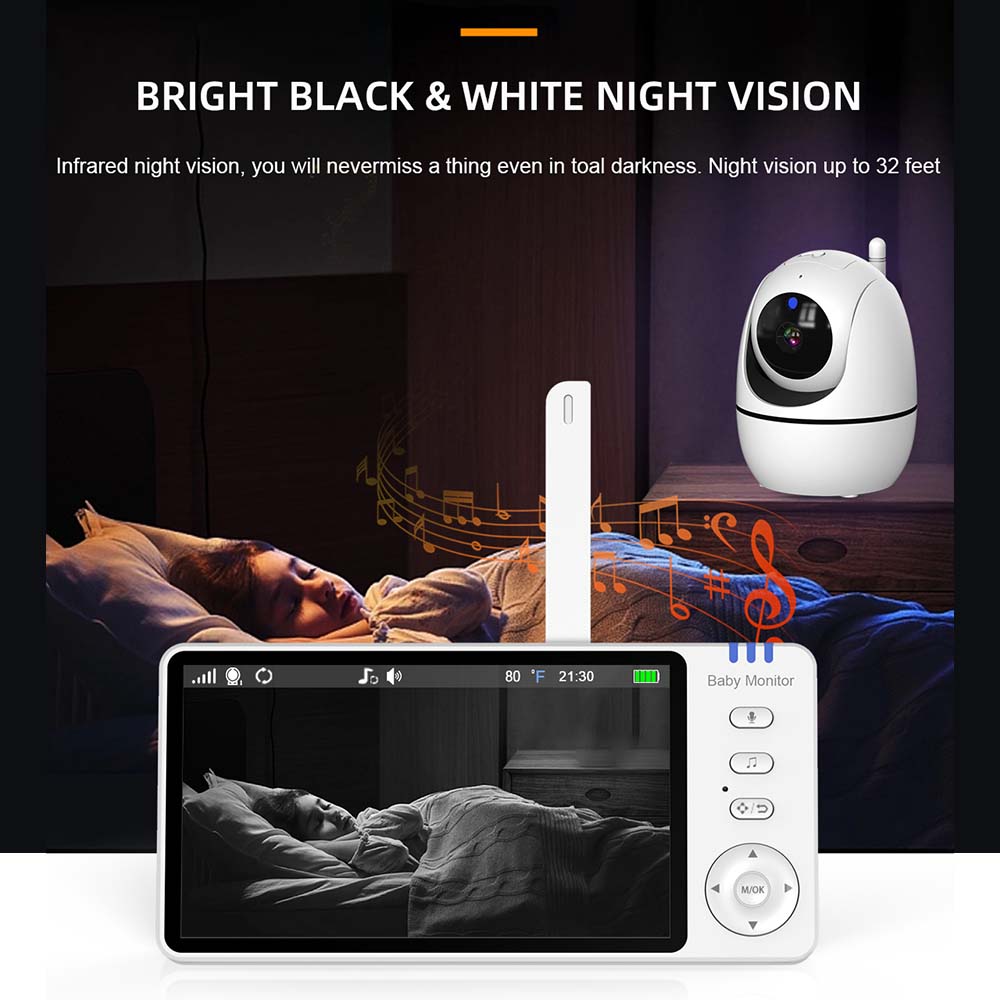 Moniteur vidéo pour bébé de 5  - Baby Products Video avis et prix