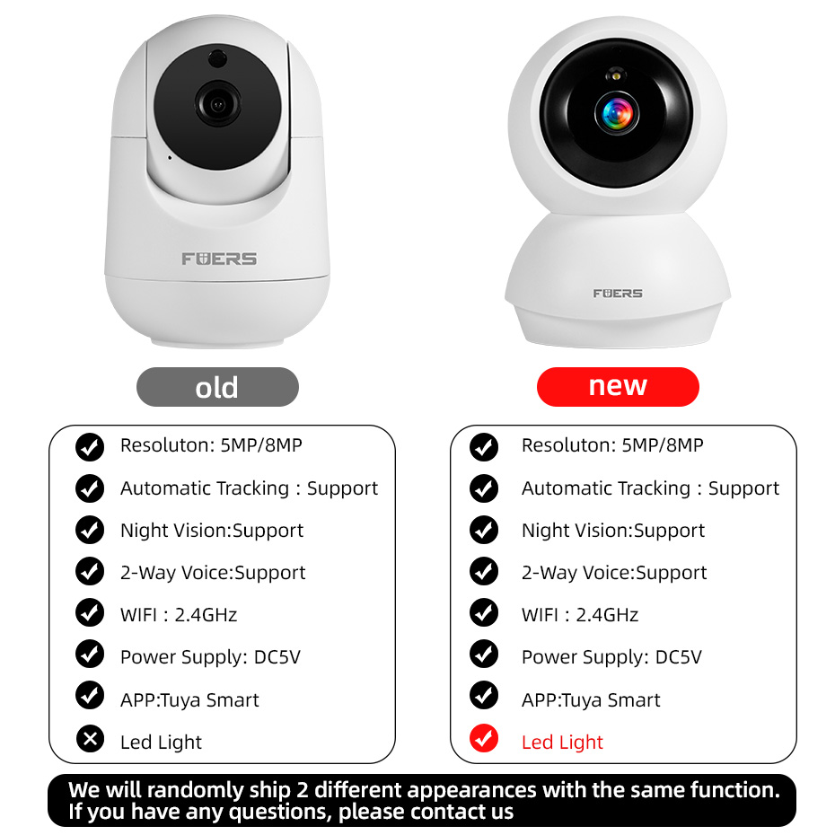 FUERS 5MP HD caméra WIFI de sé - Baby Products Video avis et prix