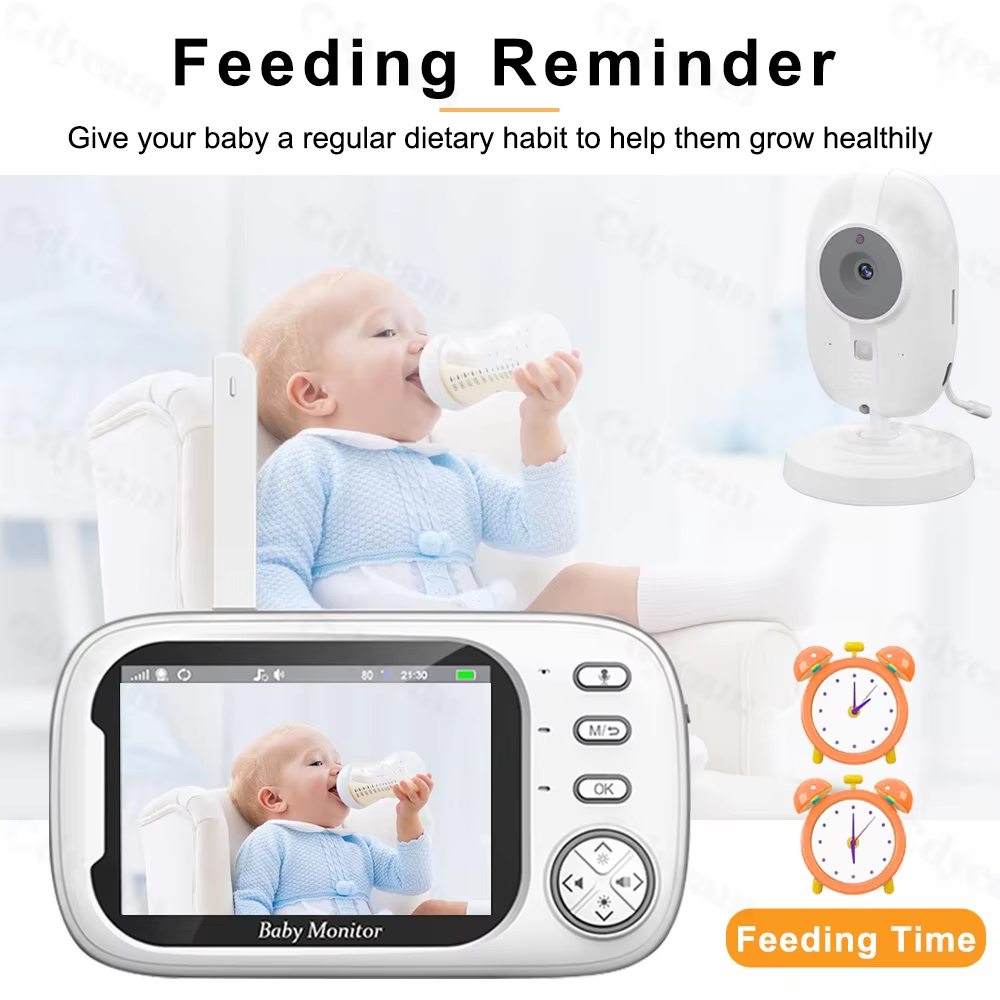 Moniteur bébé 3,5 pouces avec  - Baby Products Video avis et prix