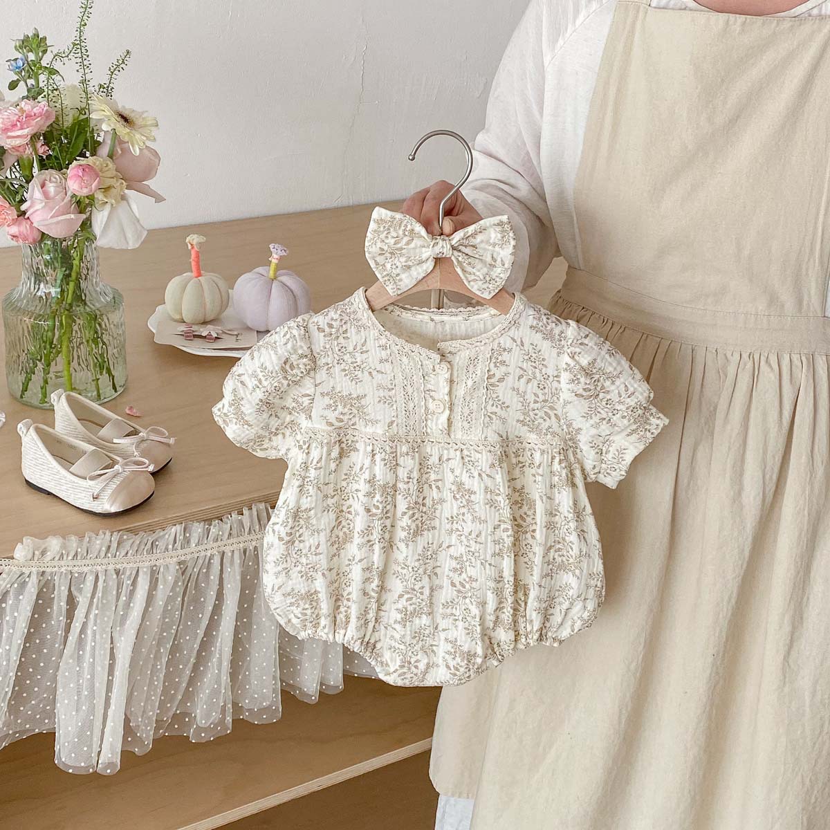 Combinaison courte à manches c - Baby Products Korean avis et prix