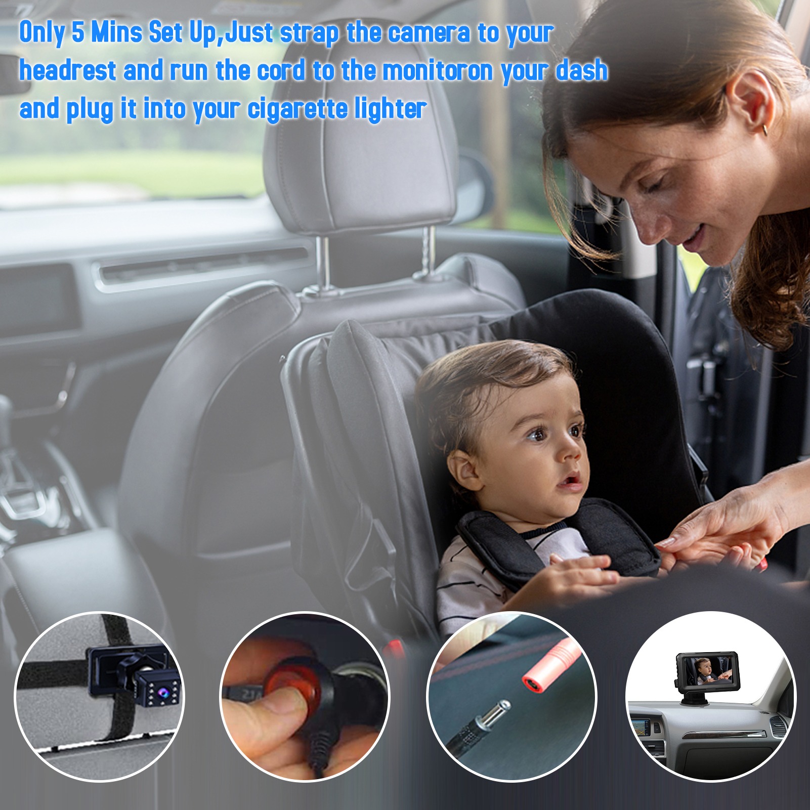 Miroir de voiture pour bébé 10 - Baby Products Video avis et prix