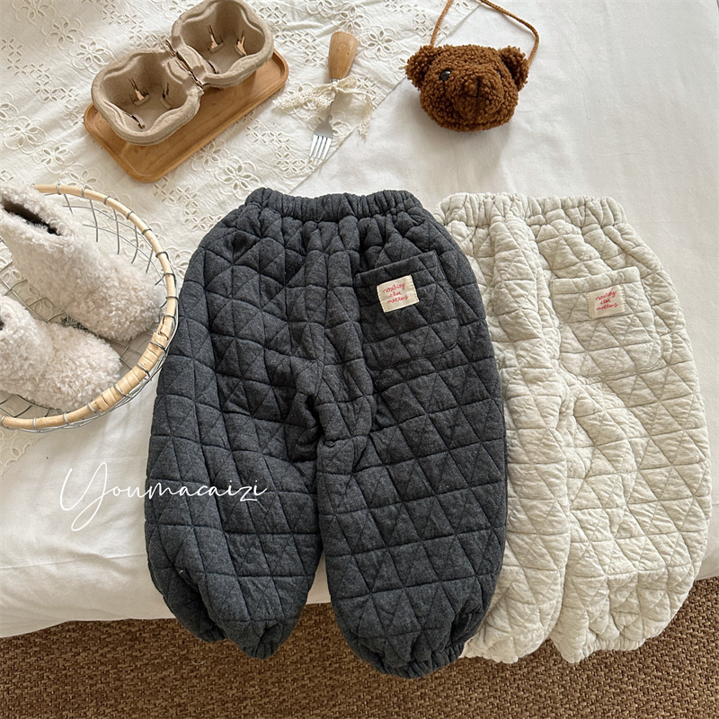 Pantalons en coton et velours  - Baby Products Korean avis et prix