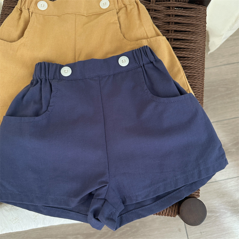 Short en coton à boutons pour  - Baby Products Korean avis et prix